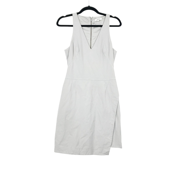 Helmut Lang V neck faux wrap front dress size 2 - Picture 2 of 9